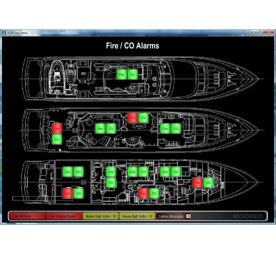 8" monitoring and control touchscreen