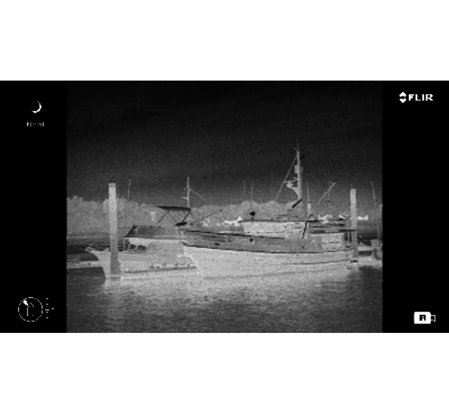 M364 stabilisierte thermische IP-Kamera (30 Hz)