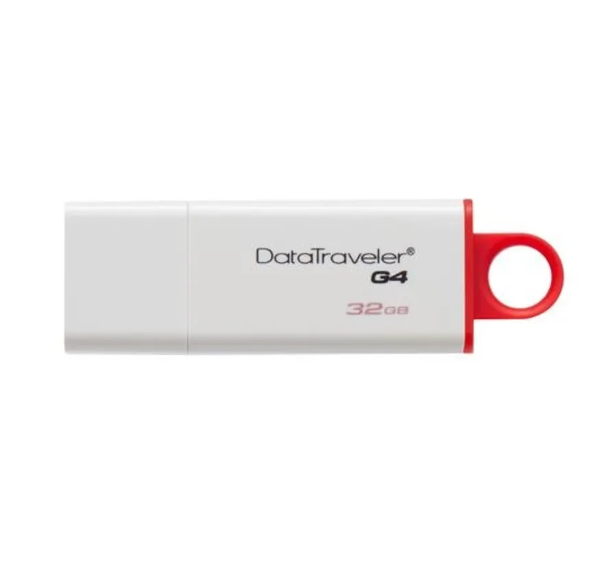 DataTraveler G4 32 GB USB flash drive – USB 3.0 – USB-A – cap & keyring loop