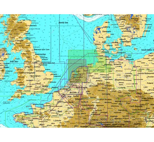 C-Map Nördliche Niederlande Scheveningen bis Emden