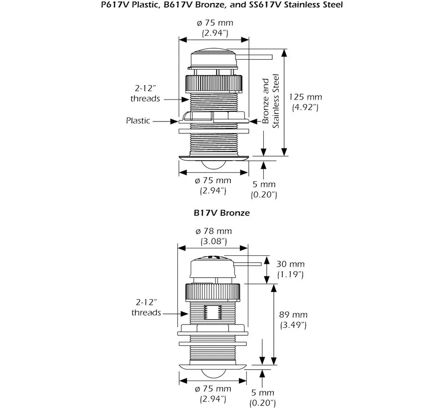 IDST810 D/S/T - Depth/Speed/Temp Sensor - 5pin