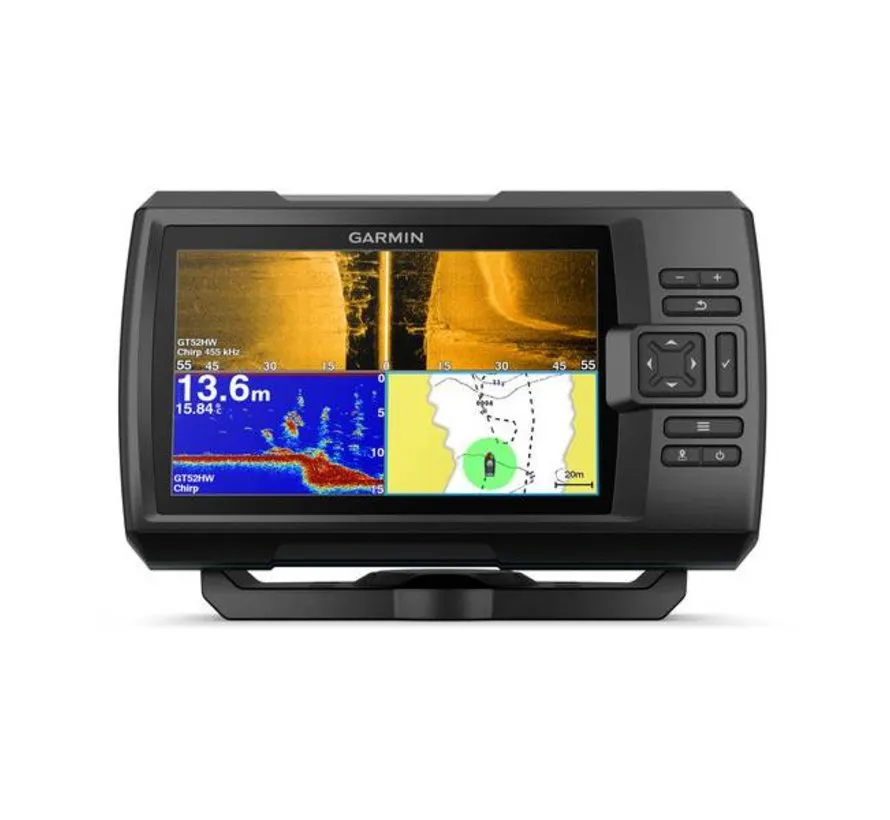 STRIKER Vivid 7cv / 7sv GPS fishfinder met GT20-TM of GT52HW-TM transducer