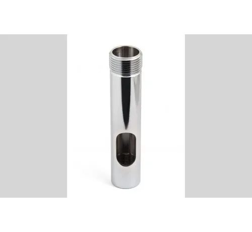 AC Antennas N280-03F 14TPI verchroomde messing adapter voor zijmontage van antennekabel