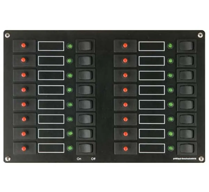 paneel STV 316 om stroom te schakelen