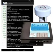 Nasa marine Navtex BT-3 black box with antenna