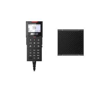 B&G H100 handset and speaker