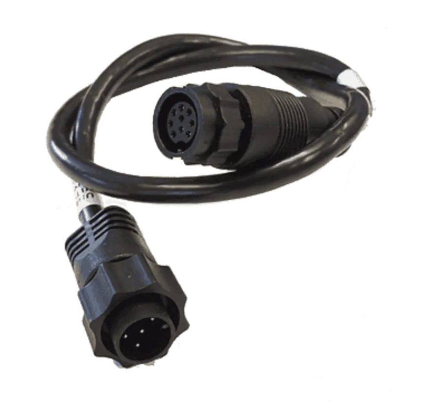 9-poliger schwarzer XDCR auf 7-poligen blauen Adapter