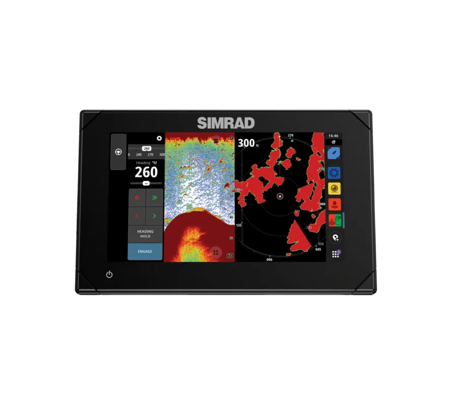 NSX 3012 12 inch multifunctioneel display met of zonder Active Imaging 3-in-1 transducer