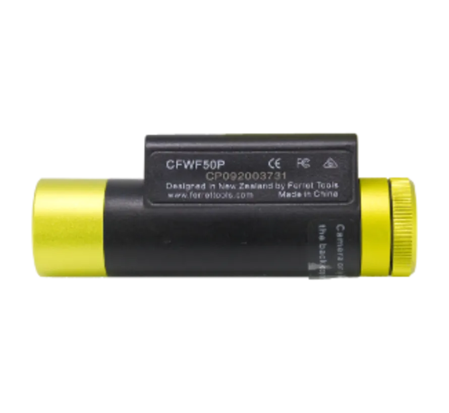 Wireless inspection camera IP67 with Wi-Fi and voltage detection