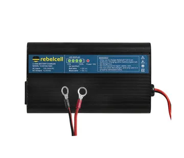 Rebelcell 12.6V10A Lithium acculader