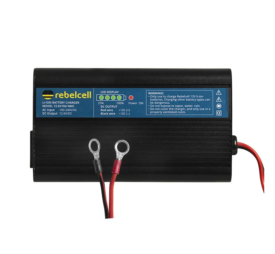 12.6V10A lithium charger for 12V AV batteries