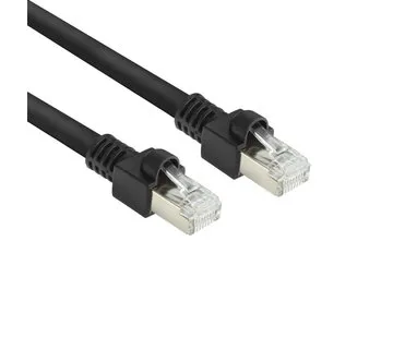 ACT CAT7 S/FTP PUR Flex patch cable black