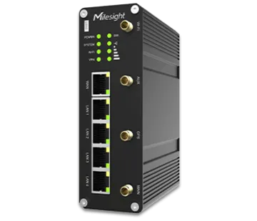 Milesight UR35-with 4 Poe and 2 RS-232/485 poorten