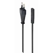 Cablexpert Stromkabel 2-aderig mit stekker - C7