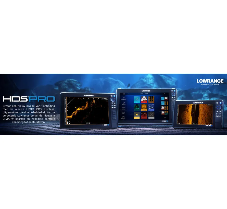 HDS PRO 12 12-Zoll Kartenplotter mit Premium-Sonar