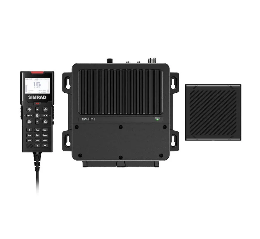 RS100 modulair Black Box VHF marifoonsysteem met HS100 handset en SP100 luidspreker