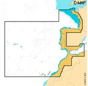  C-Map West Europa for de Simrad NSX