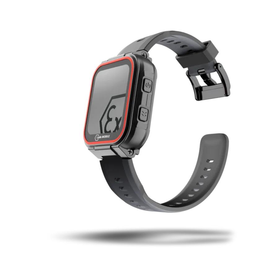 IS-SW1.1 smartwatch for ATEX/IECEx-zones 1 and 21