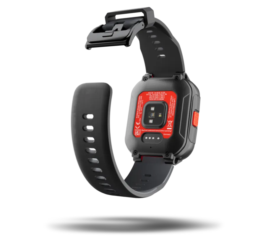 IS-SW1.1 smartwatch for ATEX/IECEx-zones 1 and 21