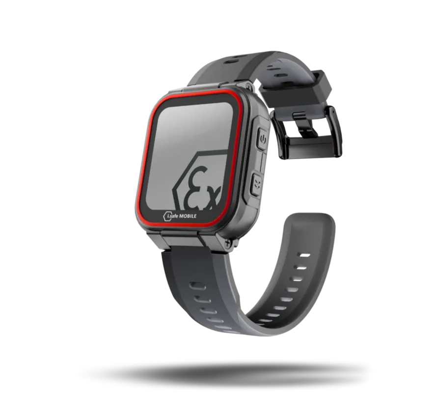 IS-SW1.1 smartwatch for ATEX/IECEx-zones 1 and 21