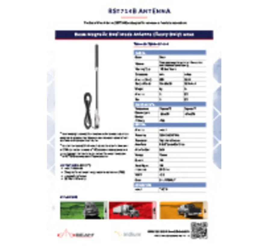 Single Mode Whip Antenna