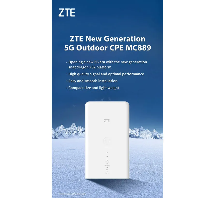 5G Outdoor Router MC889 mit T3000 Wi-Fi 6 Router – Komplettset für schnelles Internet