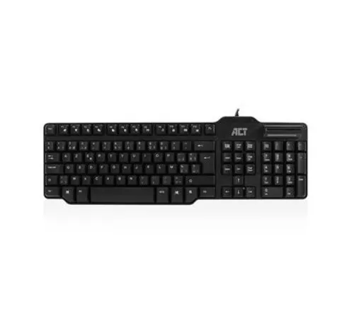 ACT Toetsenbord USB, Azerty, met Smartcard lezer