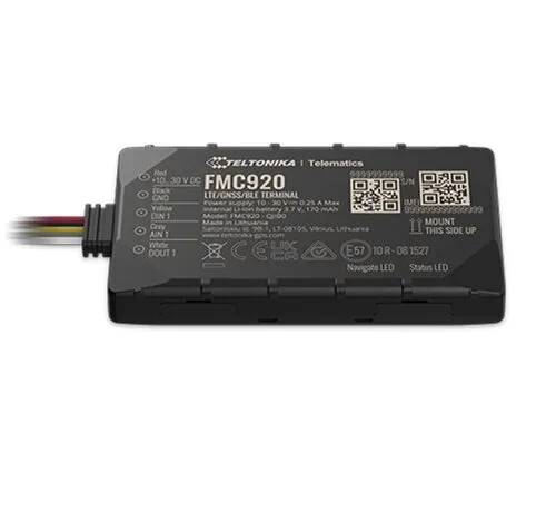 Teltonika  FMC920 4G Cat 1 GPS tracker met Bluetooth en backupbatterij