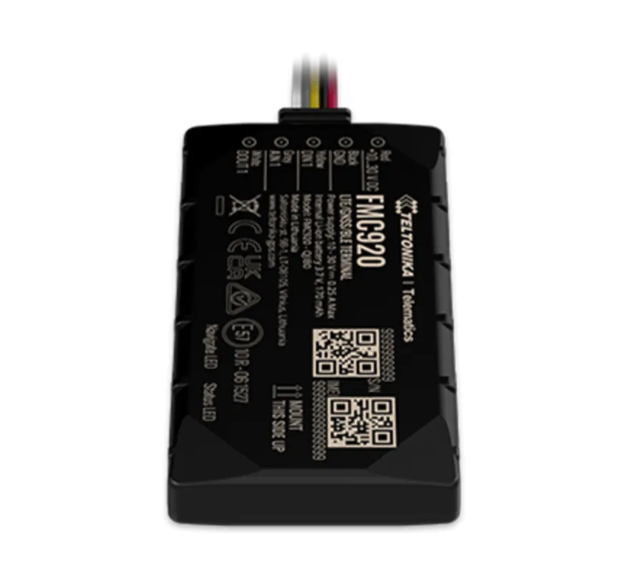 FMC920 4G Cat 1 GPS tracker met Bluetooth en backupbatterij