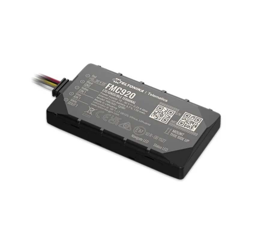 FMC920 4G Cat 1 GPS tracker with Bluetooth and backup battery