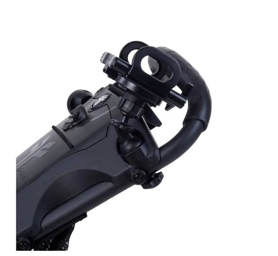 GPS holder for golf trolley
