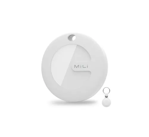 MiLi MiTag mit lederen Hülle in wit of zwart