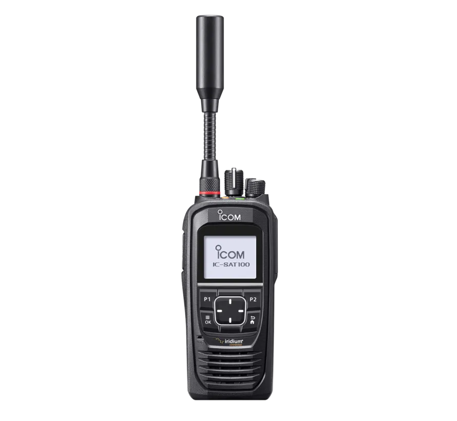 IC-SAT100 Satellite Iridium PTT Two-way Radio