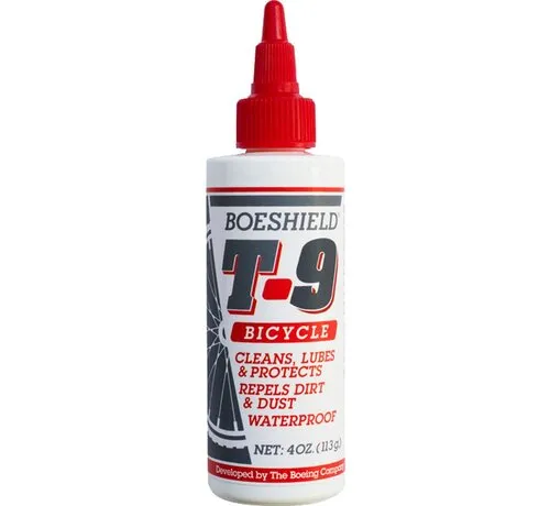 Boeshield T-9 T-9 Bicycle wasserfeste Wachsschmierung für Fahrräder 118 ml
