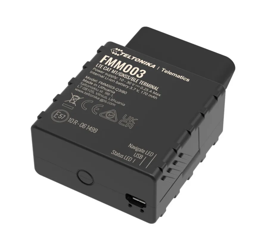 FMM003 4G LTE Cat M1 OBD GPS tracker with Bluetooth