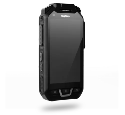 RugGear RG750 robustes Smartphone für MCPTT mit 4 Zoll Display und austauschbarem 5000 mAh Akku