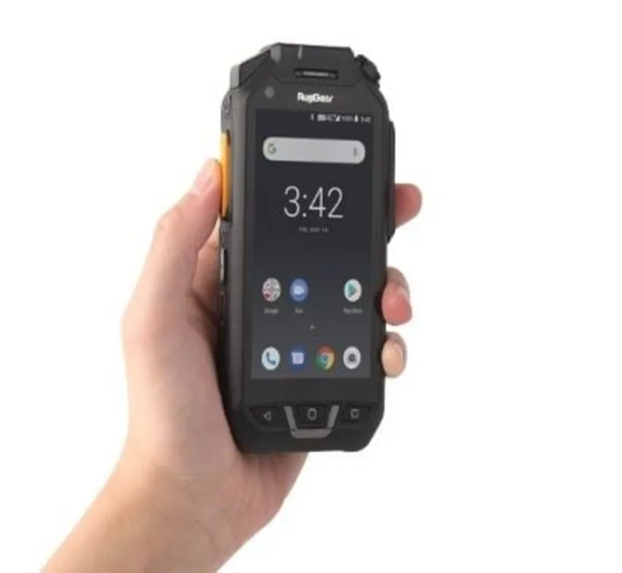 RG725+ rugged 4G smartphone with PTT and 5000 mAh battery