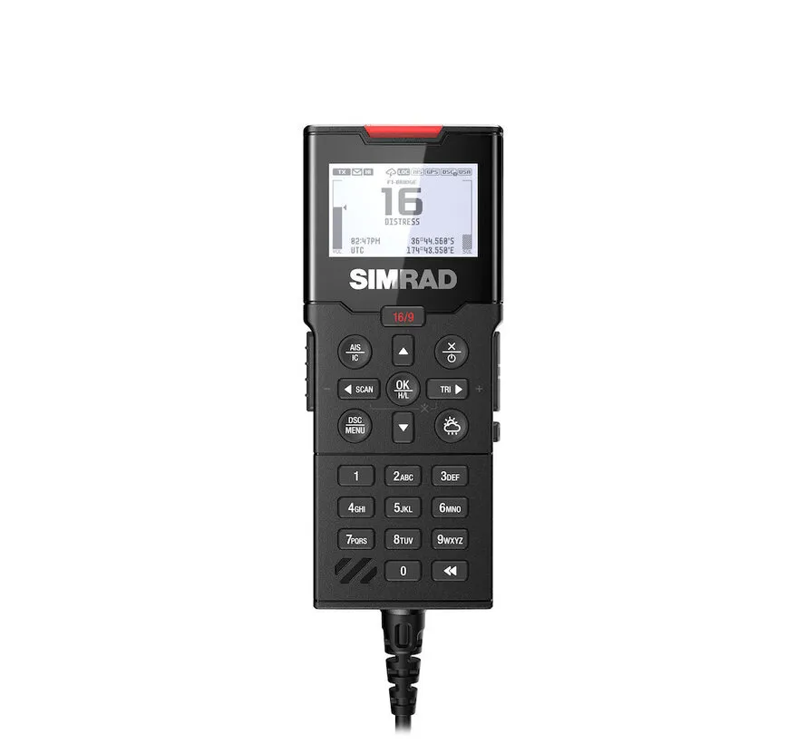 RS100 modulair Black Box VHF marifoonsysteem met HS100 handset en SP100 luidspreker