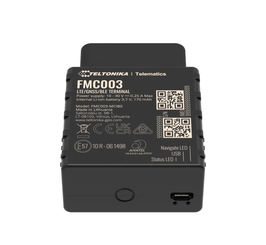 FMC003 4G LTE Cat 1 OBD GPS-Tracker mit Bluetooth