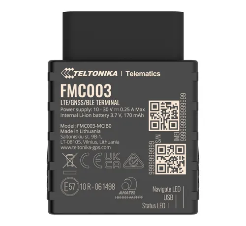Teltonika  FMC003 4G LTE Cat 1 OBD GPS tracker with Bluetooth