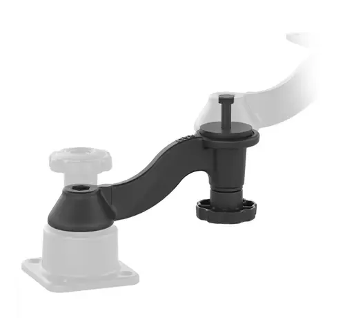 Ram Mounts RAM 6“ gebogener Verlängerungsschwenkarm für horizontale/vertikale Befestigungen