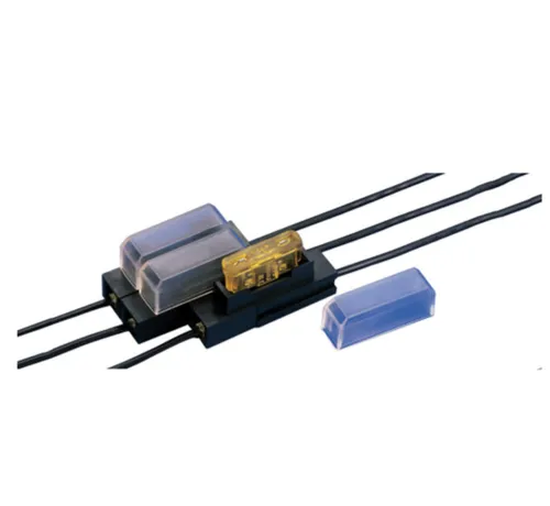 Sicherungshalter mit Flachstecker einfach IP65