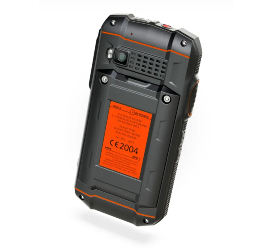 IS530.1 4G Smartphone für ATEX Zone 1/21 mit Android 14, 4,5-Zoll-Display und ISM-Schnittstelle