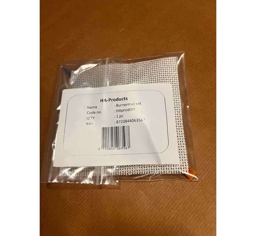 Brandmatte Bausatz für Laserheizgeräte