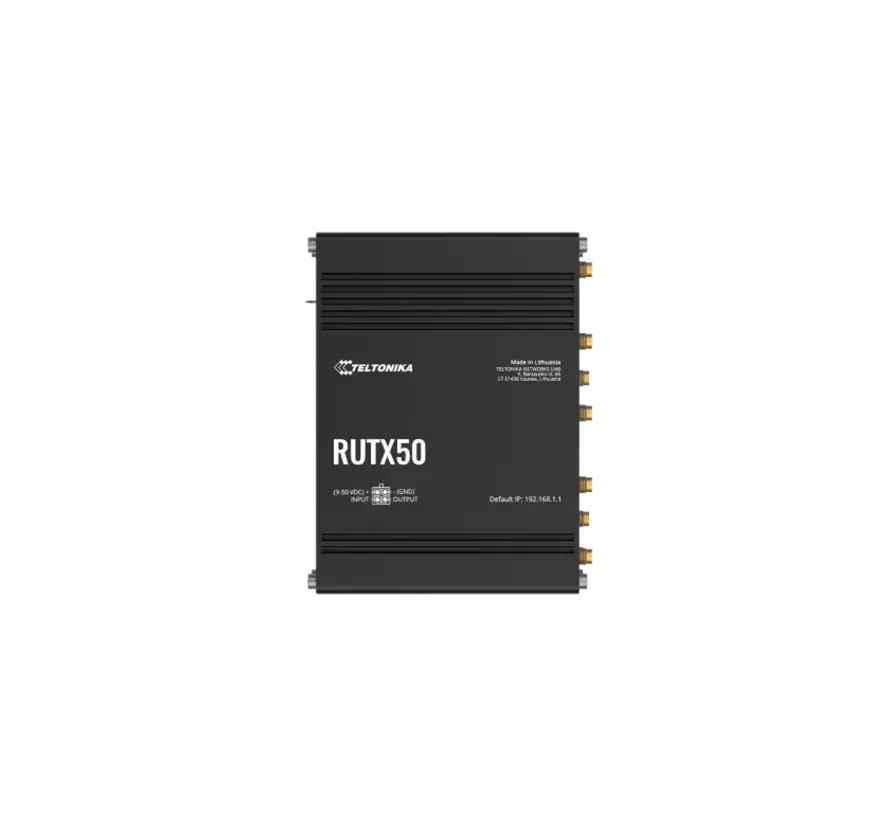 Industriële 5G router met dual SIM en 5x Gigabit LAN