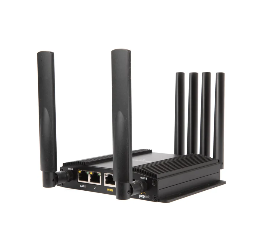 MAX BR1 Pro 5G industriële mobiele router met WiFi 6, dual-SIM, GPS en 2.5Gbps WAN | MAX-BR1-PRO-5GN-T-PRM