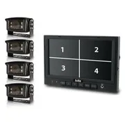 Sven 10" QUAD HD camera systeem met 4 camera’s