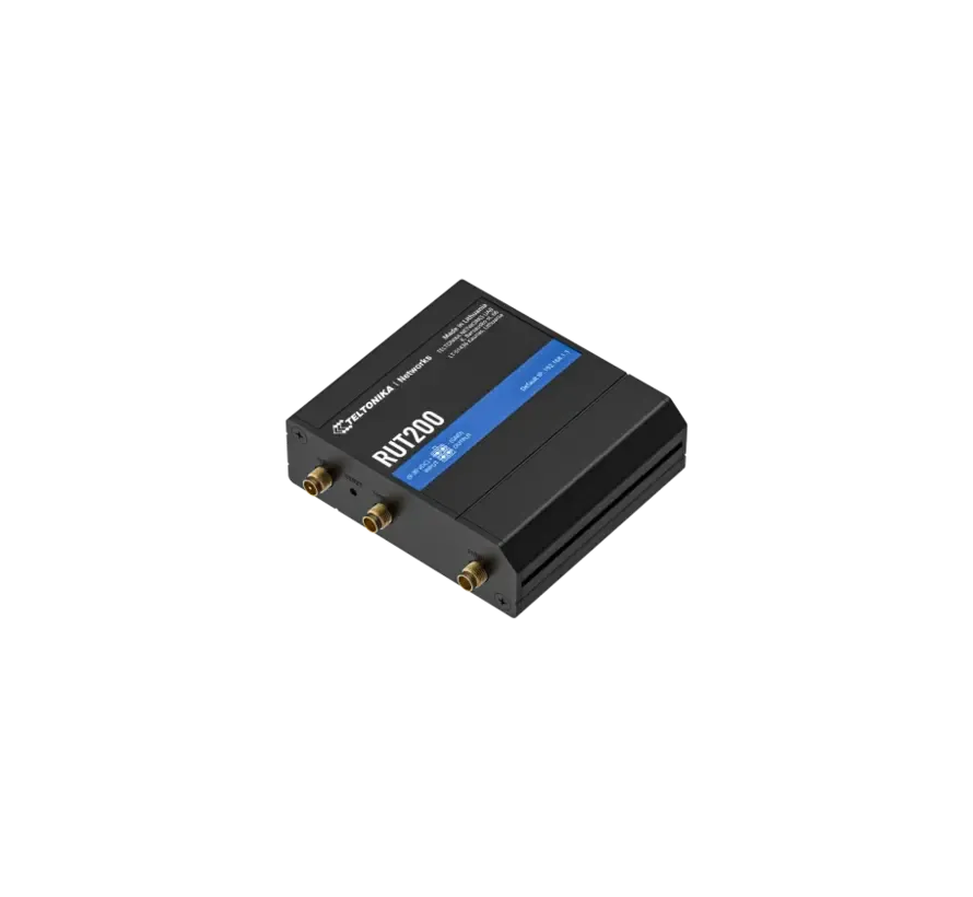 RUT200 industriële 4G LTE Cat 4 router met WiFi en Ethernet