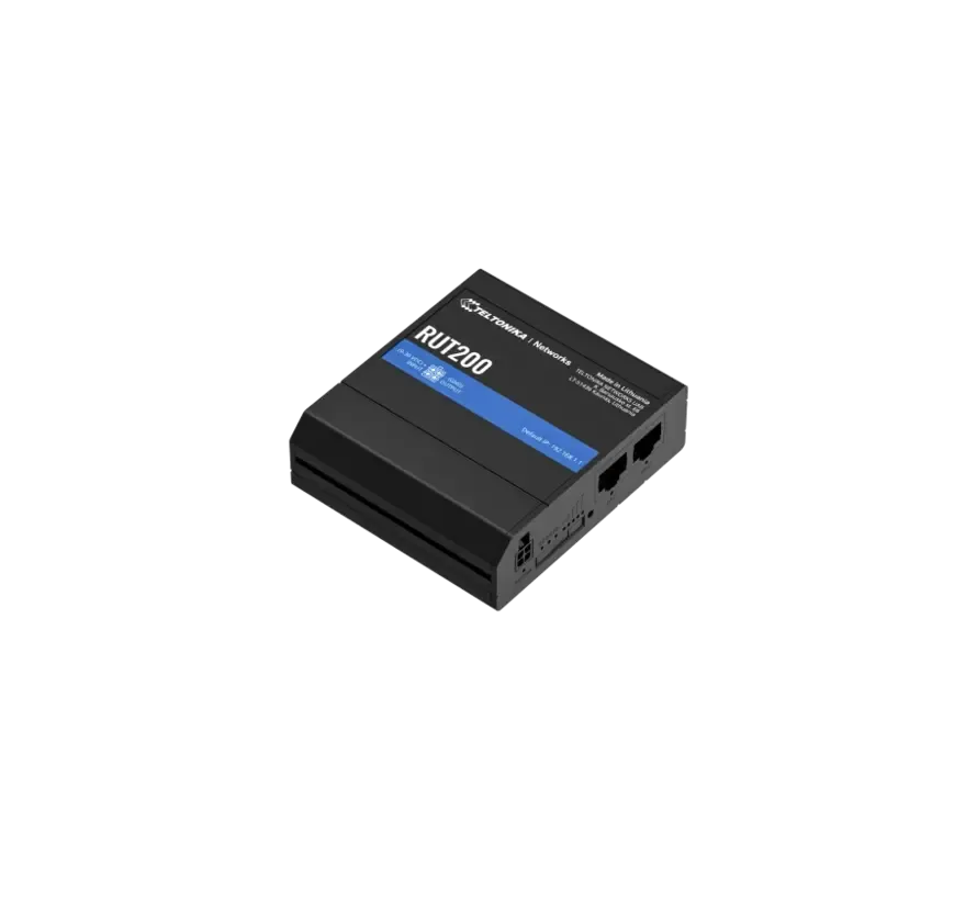 RUT200 industriële 4G LTE Cat 4 router met WiFi en Ethernet