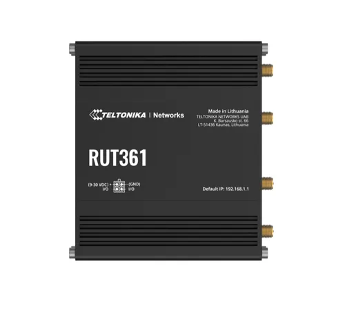 Teltonika RUT361 LTE CAT6 Industrial cellular router